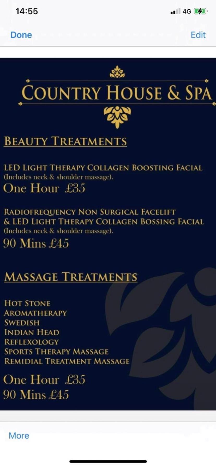 Country House And Spa Coleraine Luaran gambar
